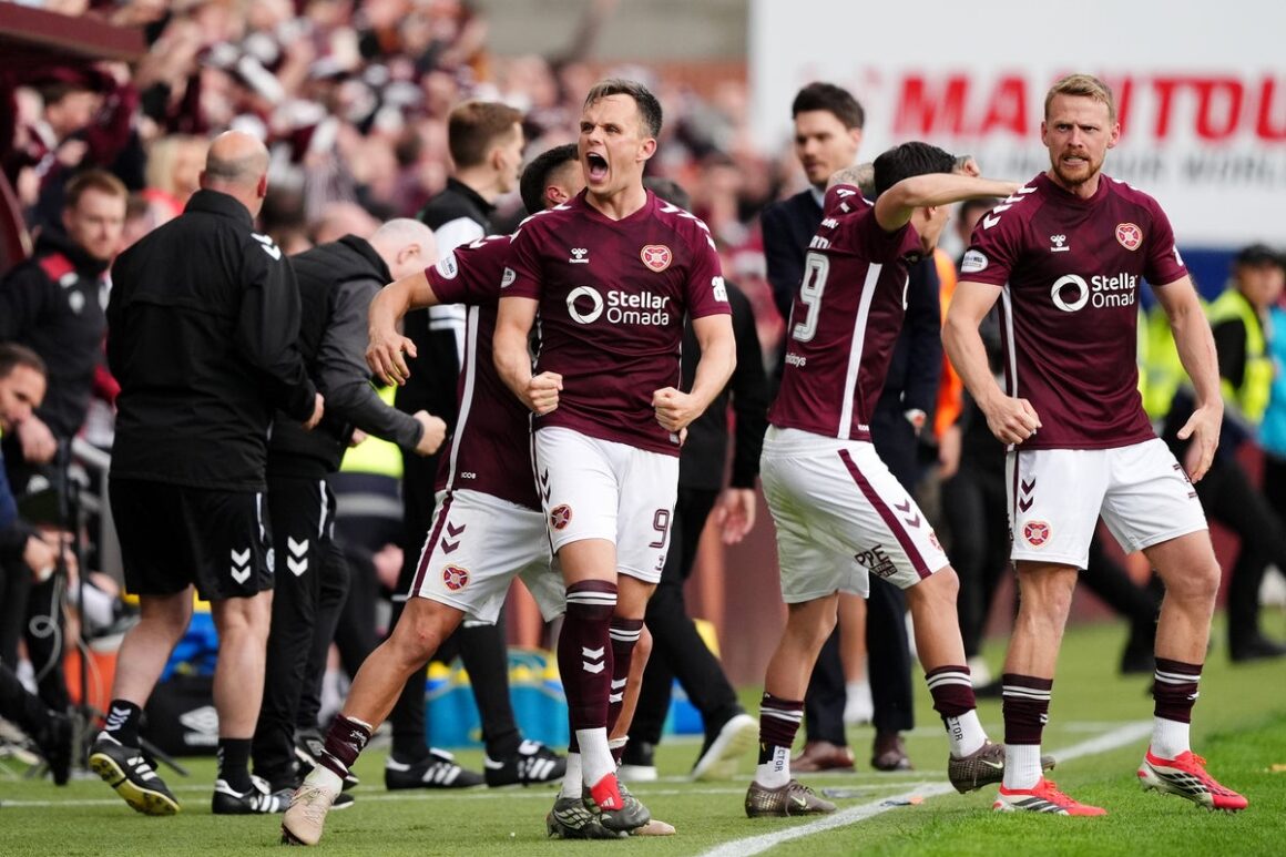 Is Hearts vs Falkirk on…