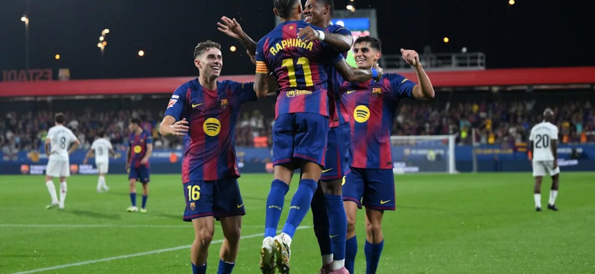 Pedri 9, Rashford 9 Pedri 9, Rashford 9