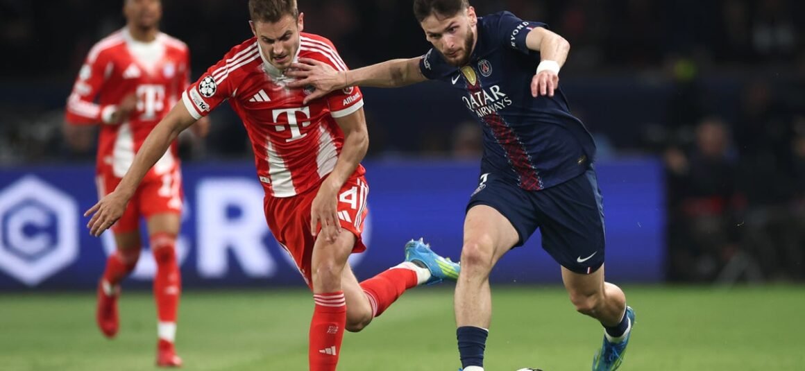 Is Bayern Munich vs PSG on…