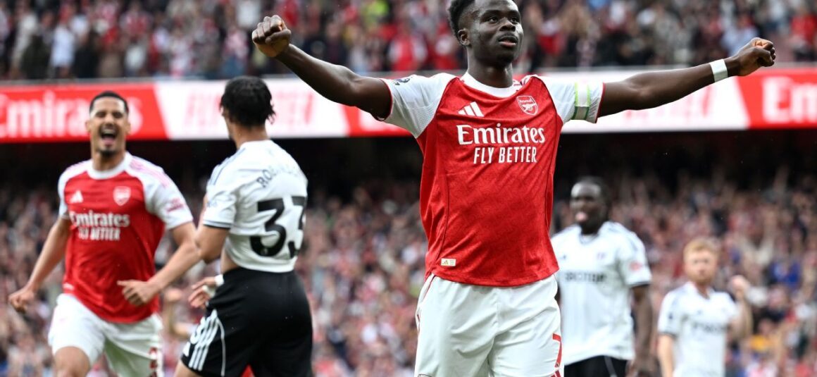 Arsenal Shined with Sakas…