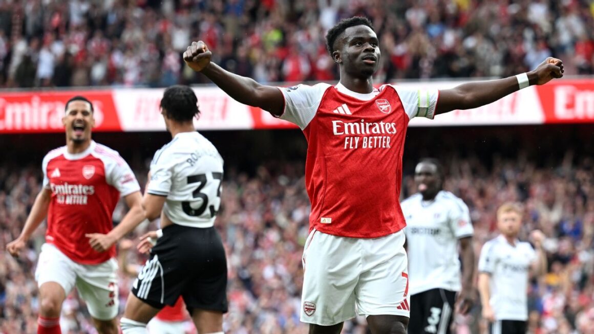 Arsenal Shined with Sakas…