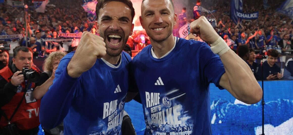 Džeko, 40, Guides Schalke…