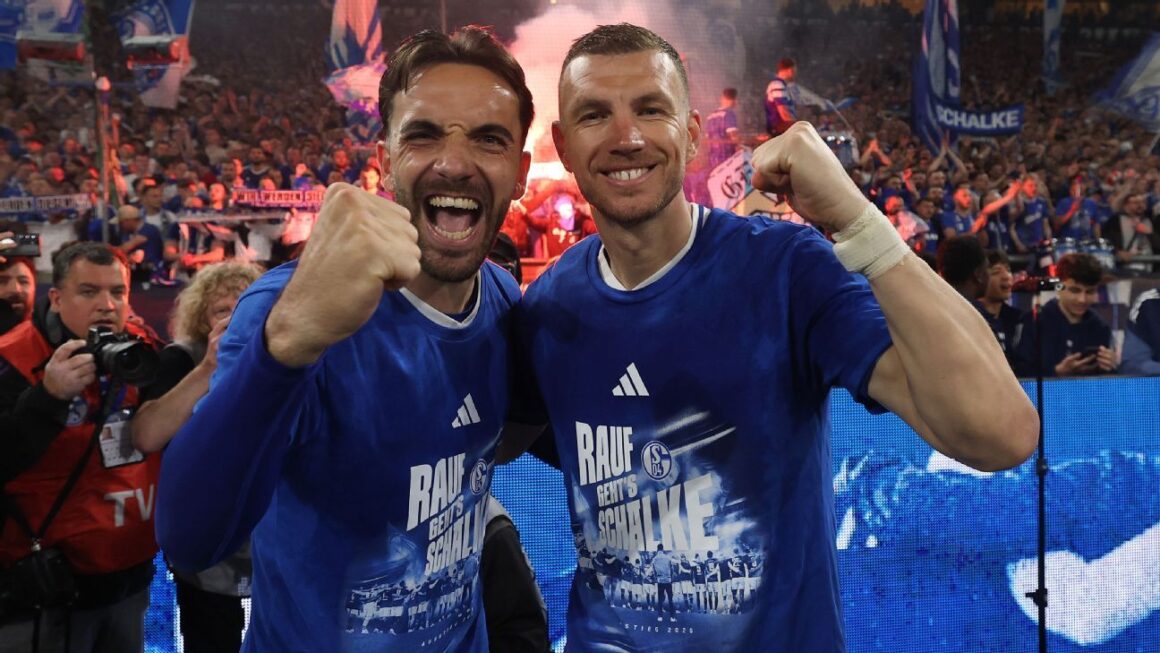 Džeko, 40, Guides Schalke…