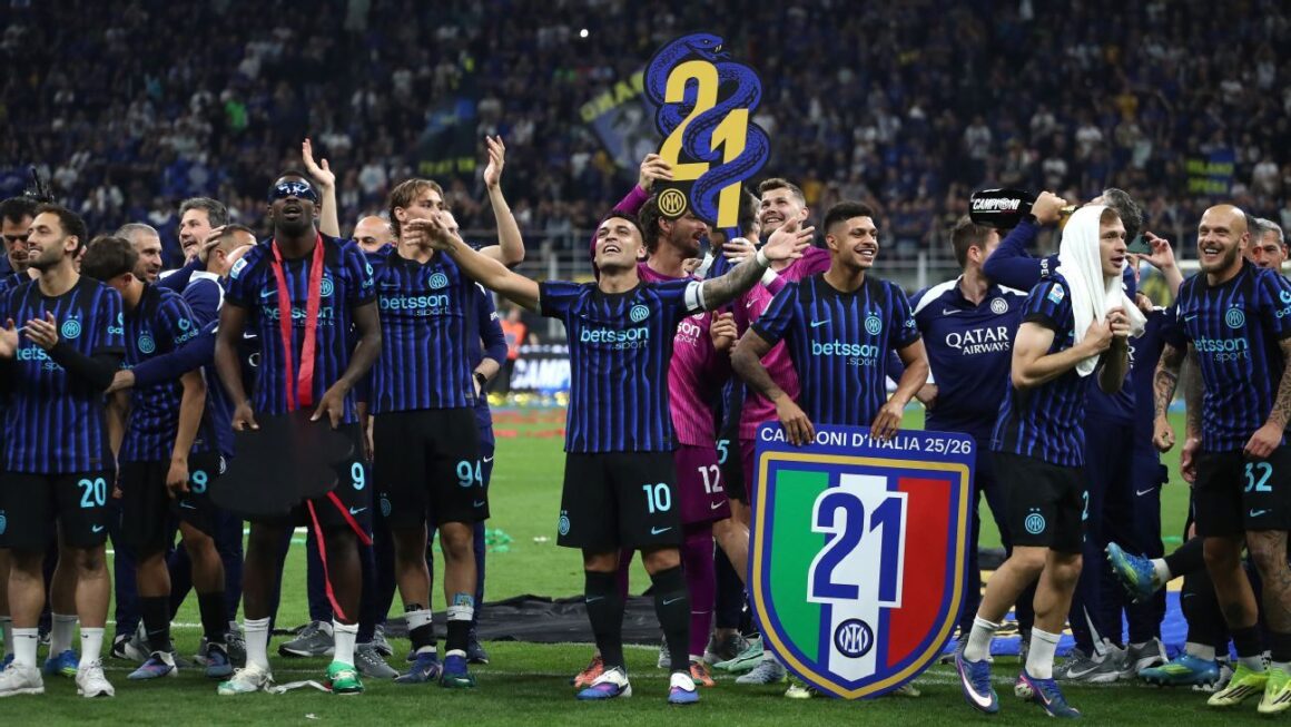Inter Milan Clinch 21st…