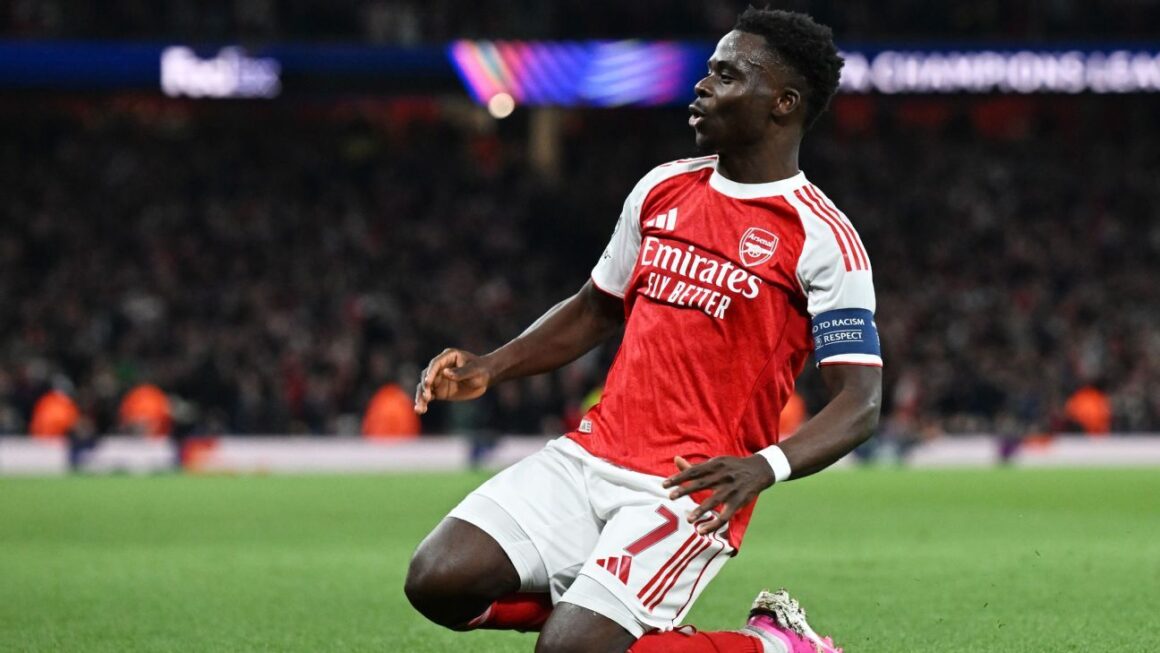 Saka Leads Arsenal to…