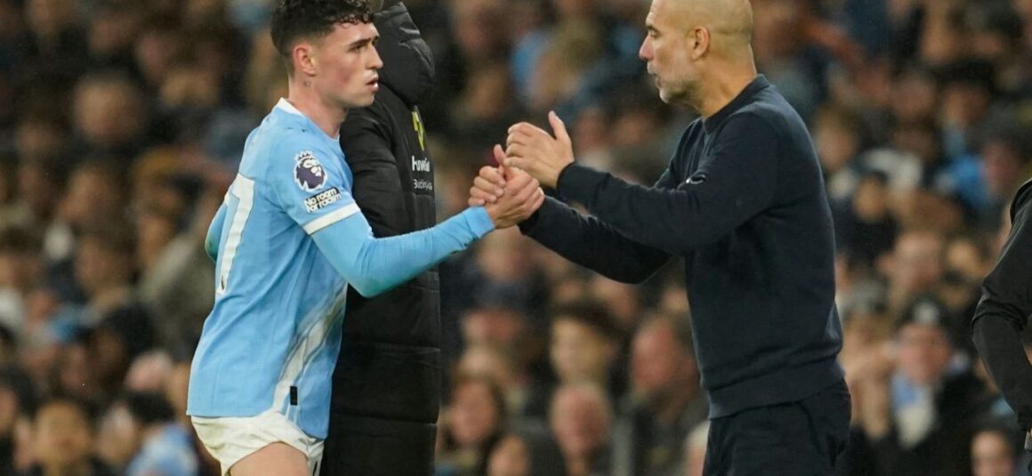 Guardiola encourages Foden…