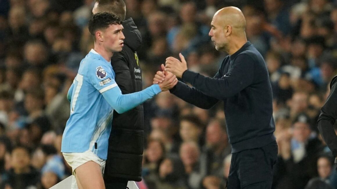 Guardiola encourages Foden…
