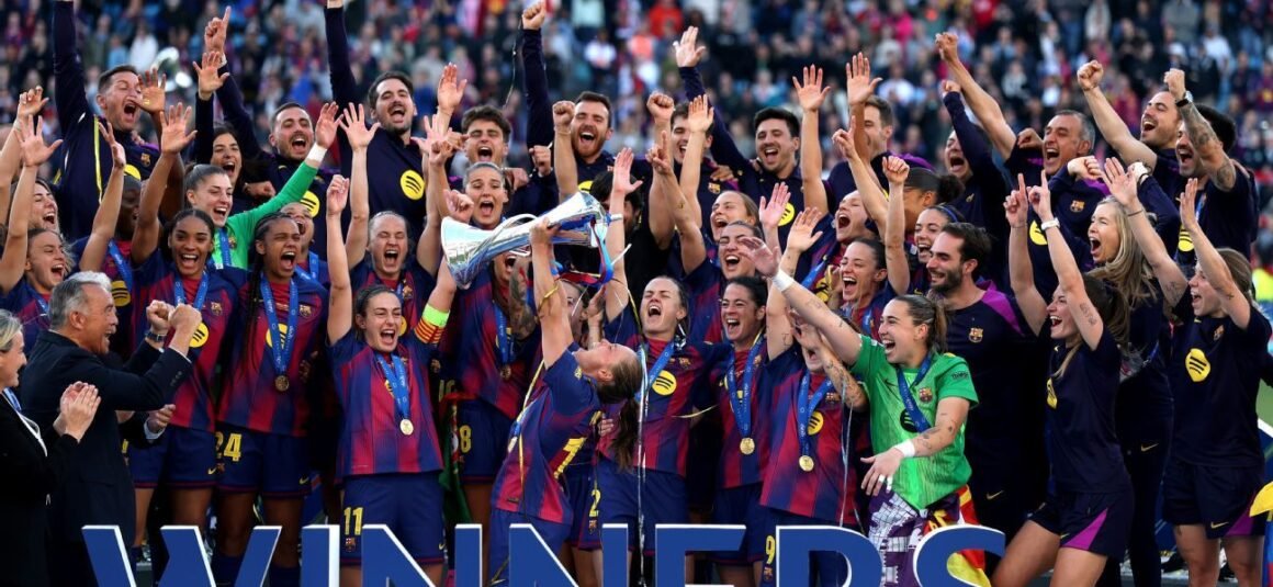Barcelona Dominates to…
