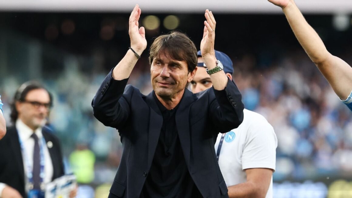 Conte departs Napoli,…