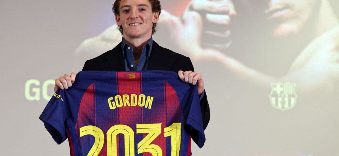 Barcelona Secures Gordon…