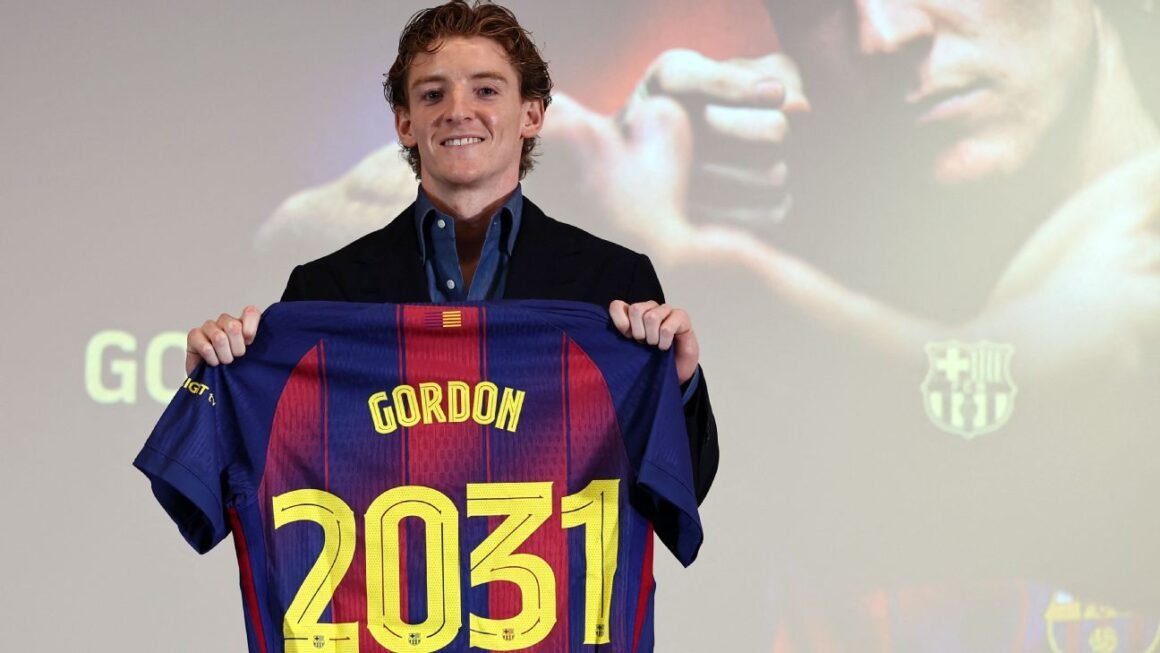 Barcelona Secures Gordon…