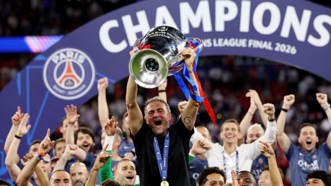 Luis Enrique: Lucky… Luis Enrique: Lucky…