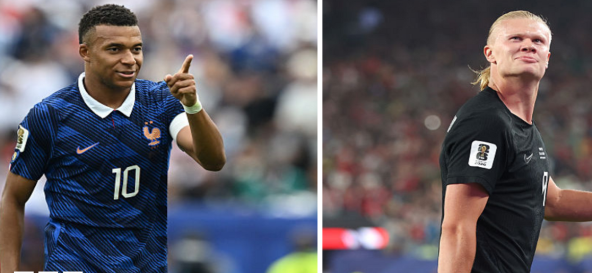 Kylian Mbappe vs Erling…