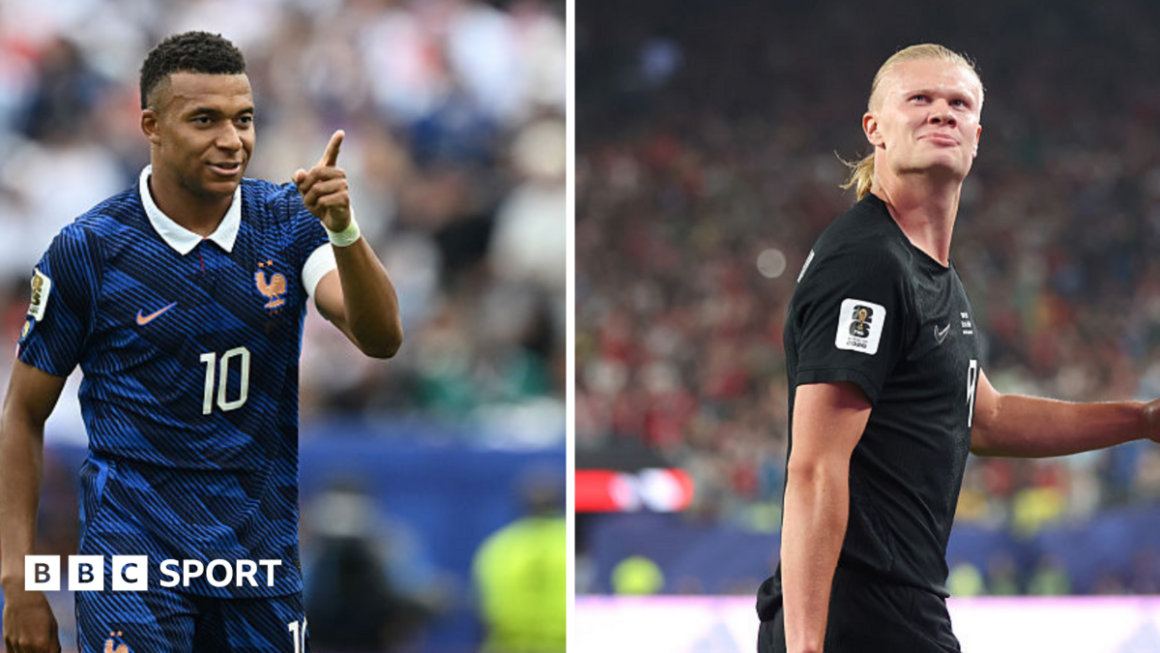 Kylian Mbappe vs Erling…