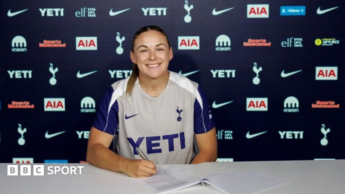 Tottenham sign Scotland… Tottenham sign Scotland…