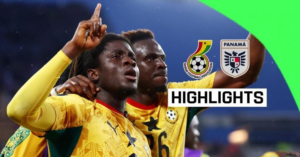 Ghana vs Panama: 1-0…