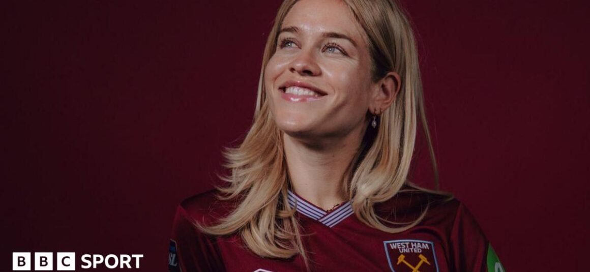 Swiss defender Nadine… Swiss defender Nadine…