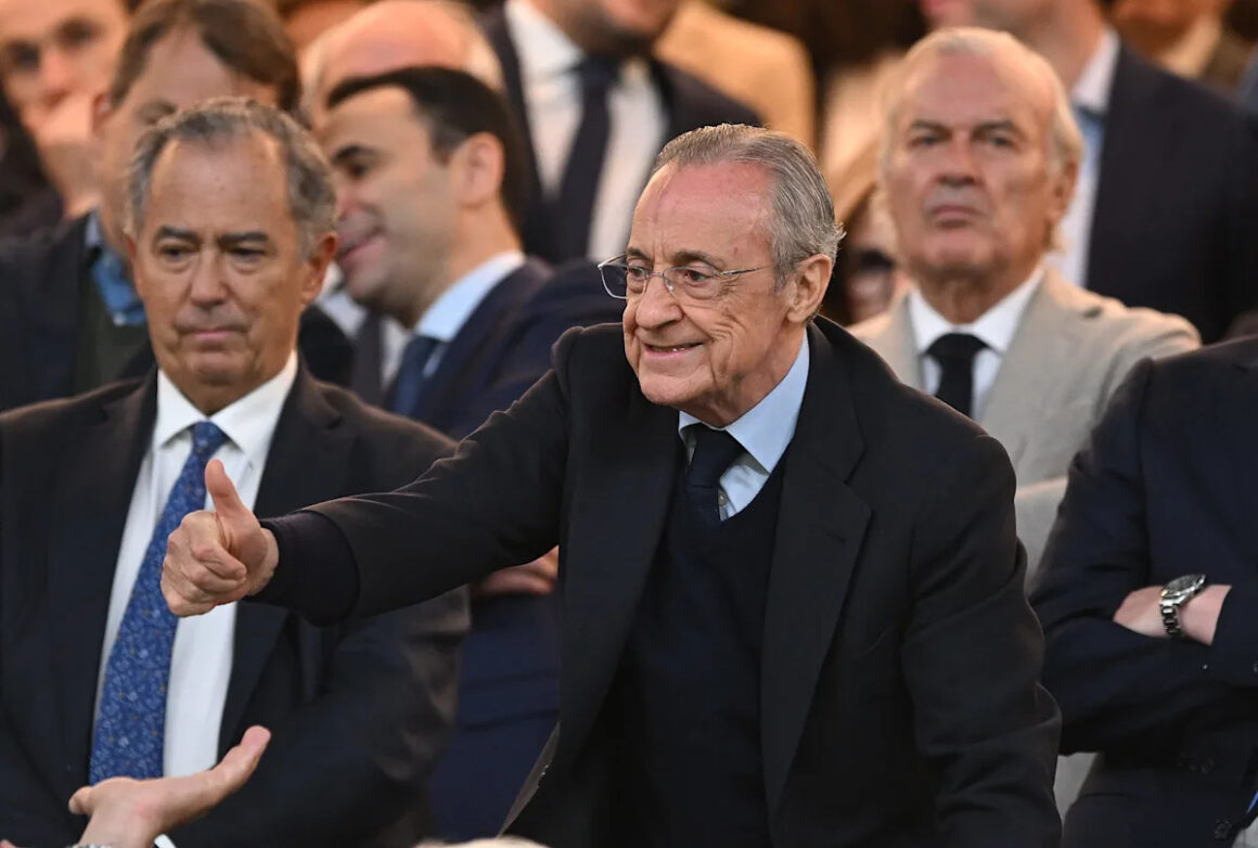 Florentino Perez Emerges… Florentino Perez Emerges…