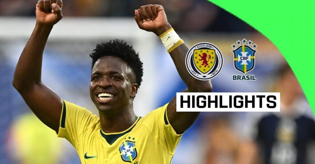 Brazil 3-0 Scotland:…
