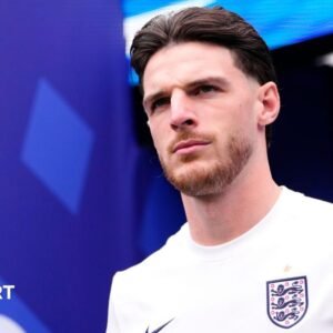 Declan Rice to start for…