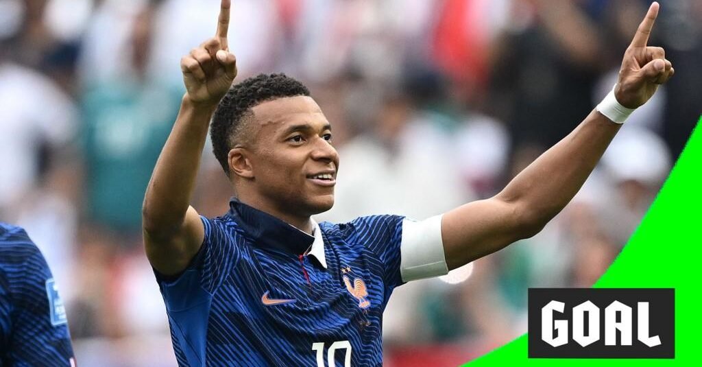 Mbappé Scores as France…