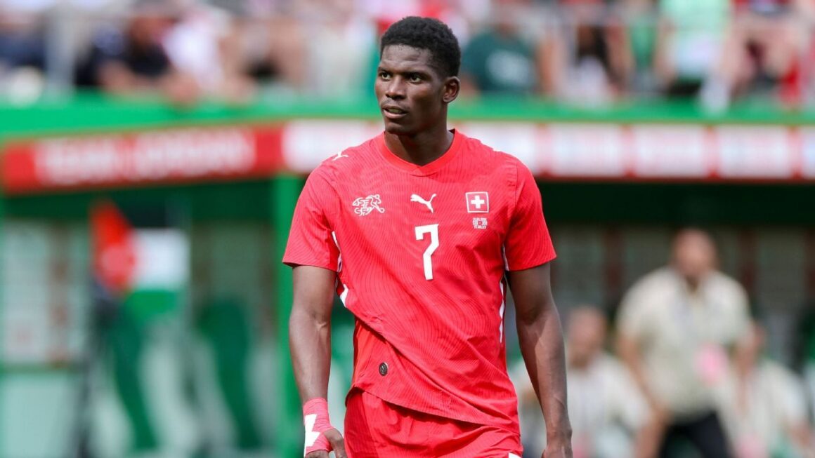 Swiss striker Embolo…