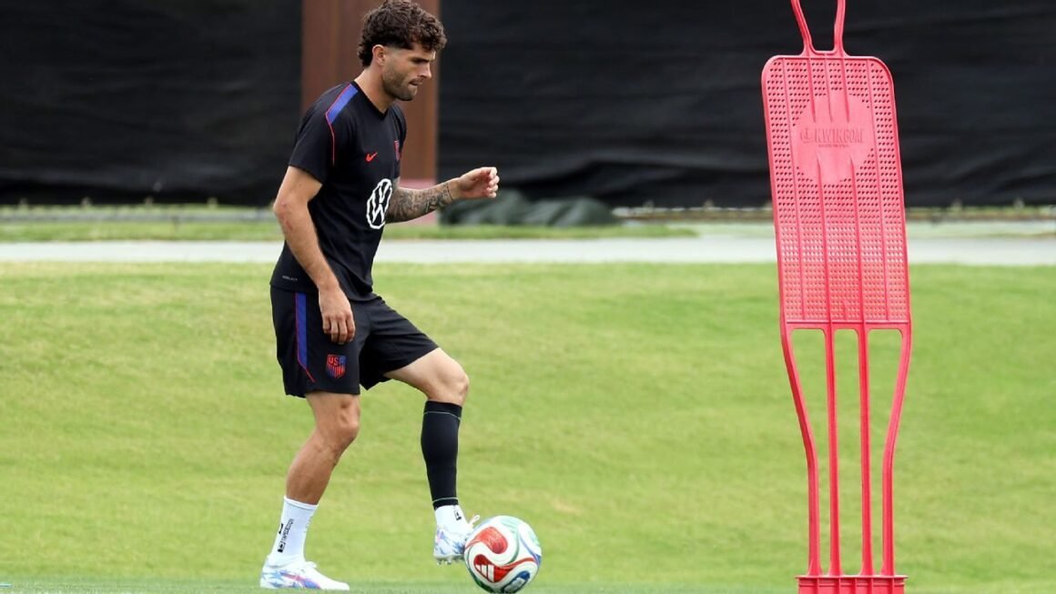 Christian Pulisic Trains…