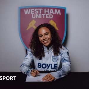 West Ham sign England…