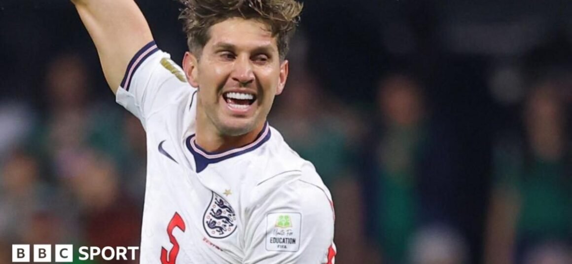 John Stones quips his… John Stones quips his…