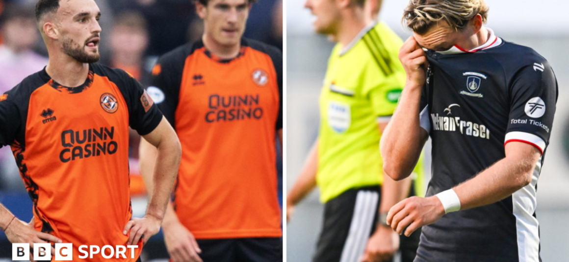 Montrose Upset Dundee…