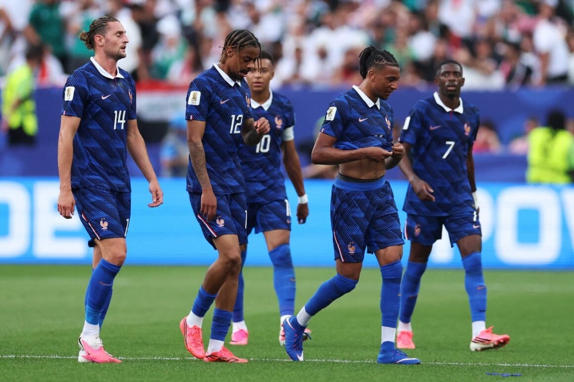 France v Paraguay clash in…