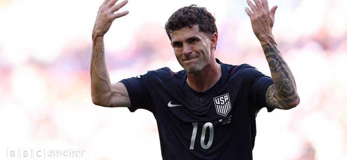 Christian Pulisic suffers… Christian Pulisic suffers…