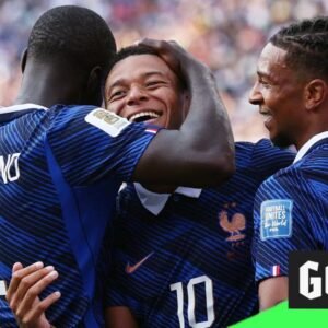 Mbappe puts France ahead… Mbappe puts France ahead…