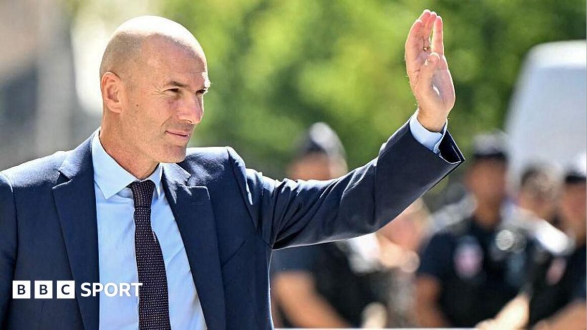 Zinedine Zidane finally…