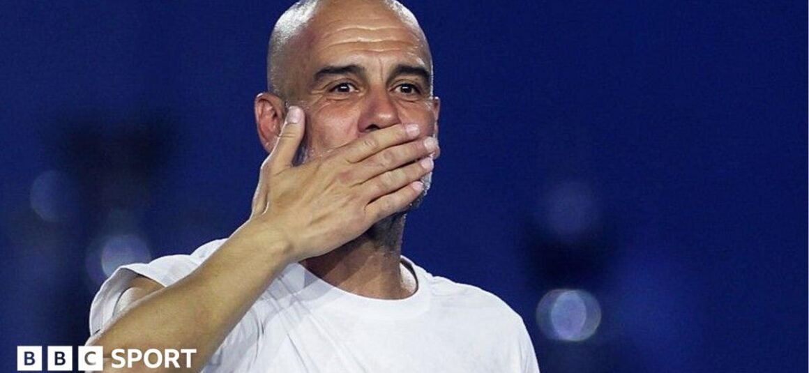Former Man City boss Pep… Former Man City boss Pep…