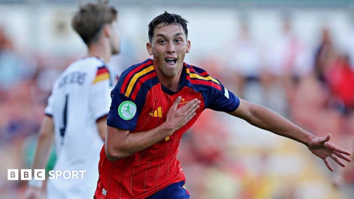 Spain defeat Germany to… Spain defeat Germany to…