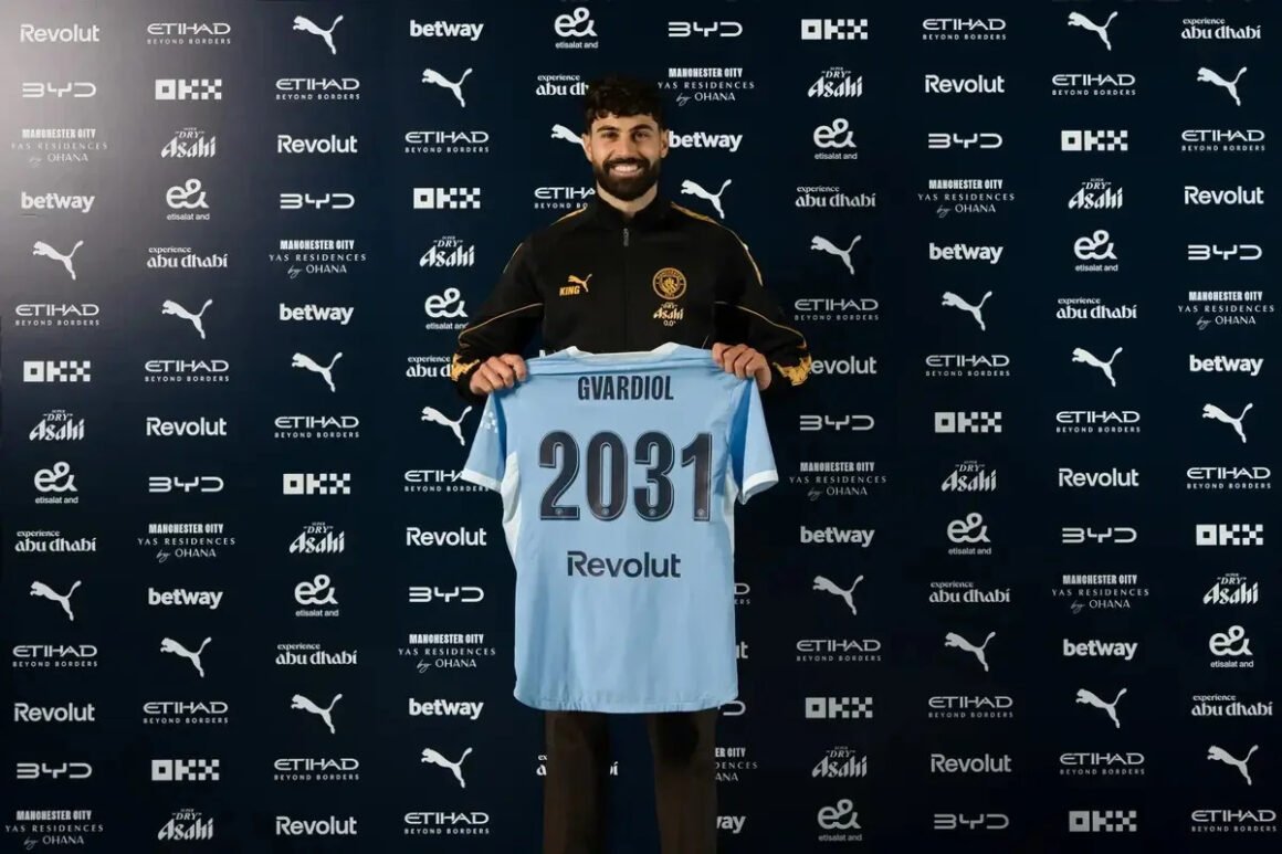 Josko Gvardiol Signs…