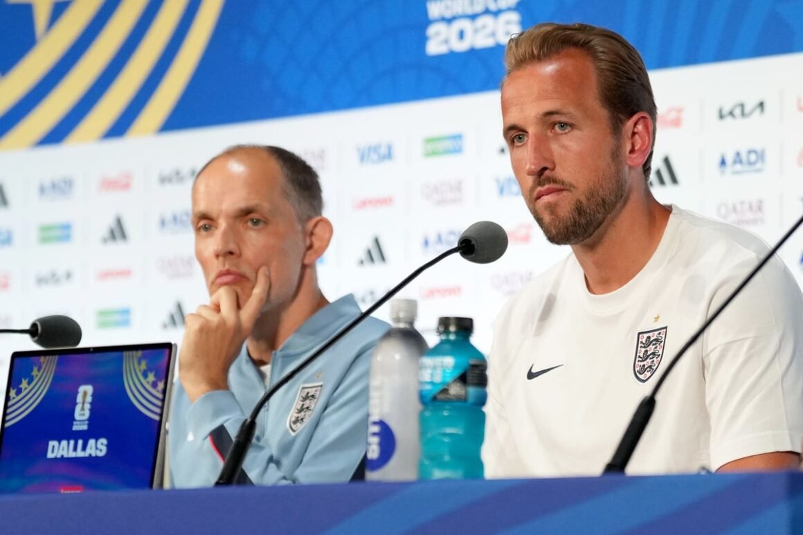 Harry Kane supports Thomas… Harry Kane supports Thomas…