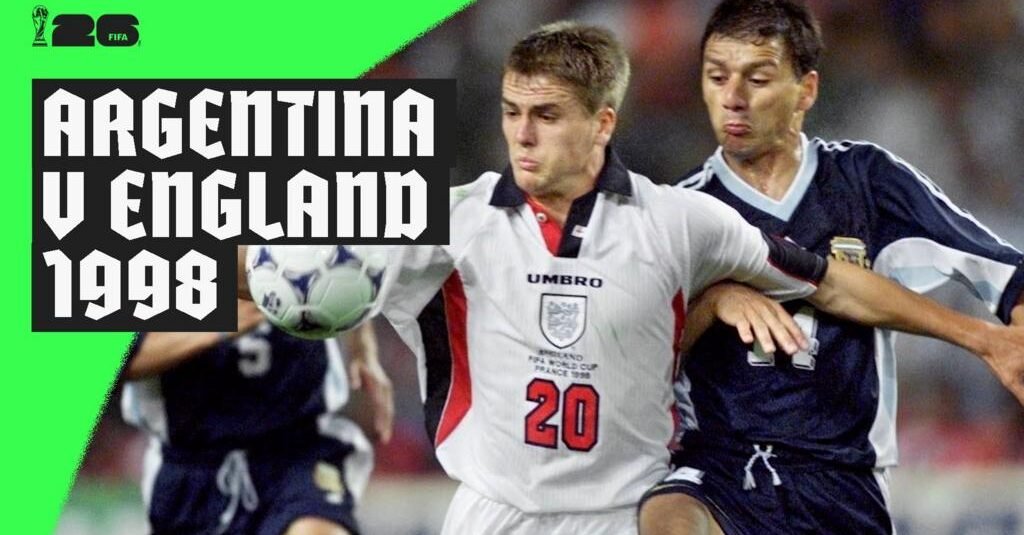 1998 World Cup: Argentina…