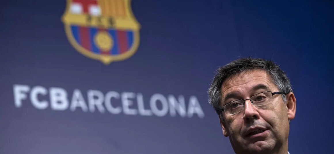 Former Barcelona president… Former Barcelona president…