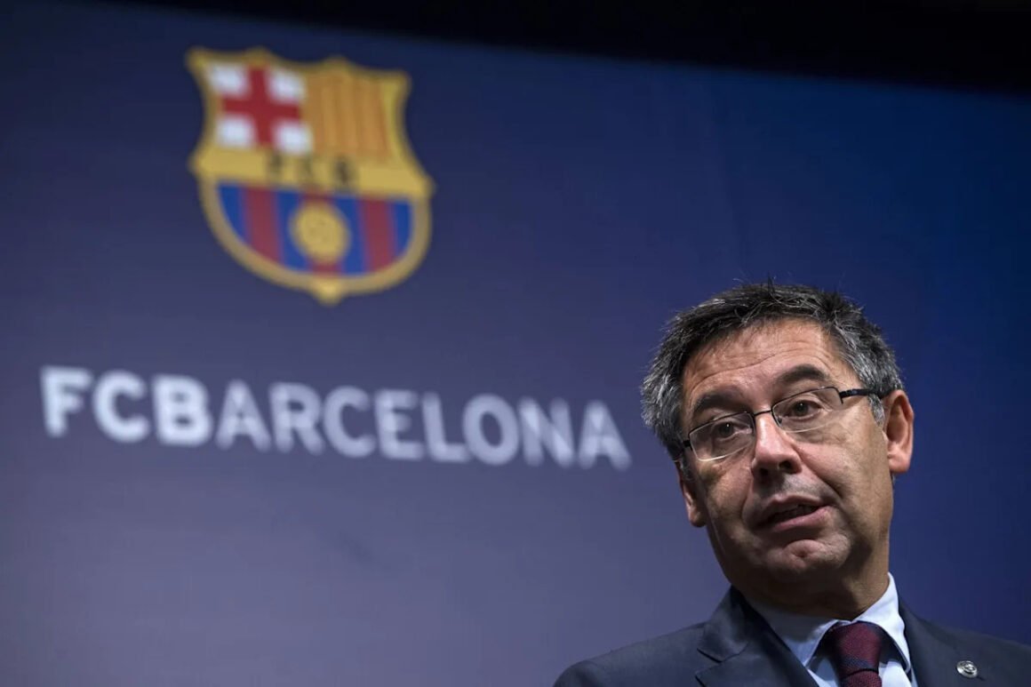 Former Barcelona president… Former Barcelona president…