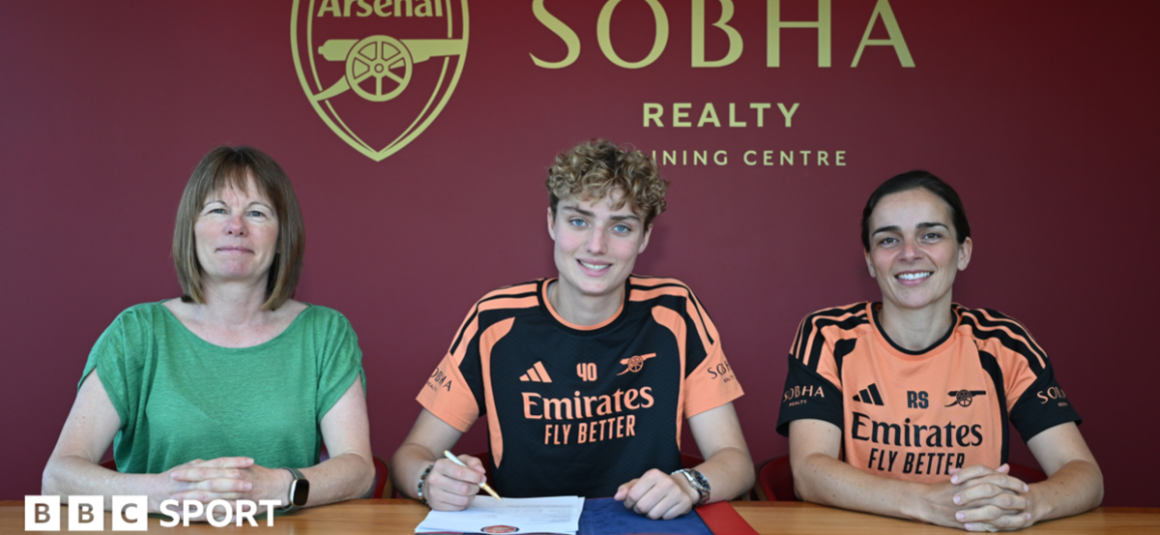 Arsenal sign promising…