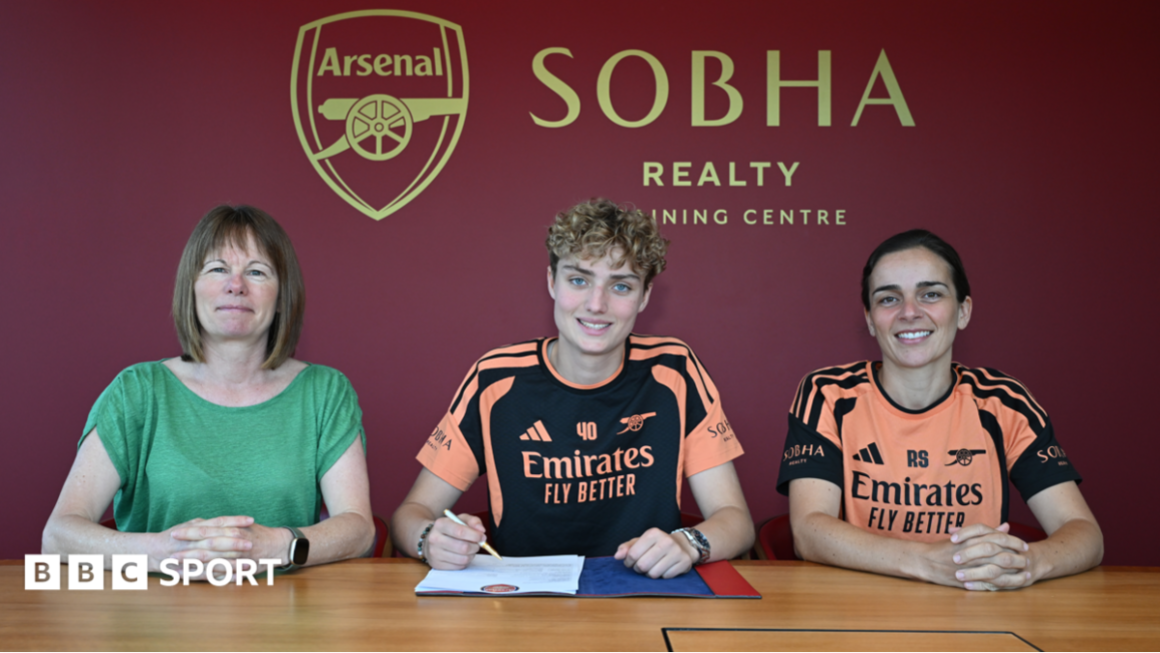 Arsenal sign promising… Arsenal sign promising…