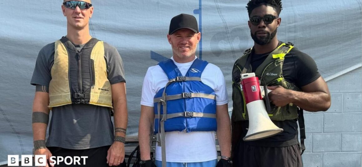 Wayne Rooney Takes to the… Wayne Rooney Takes to the…