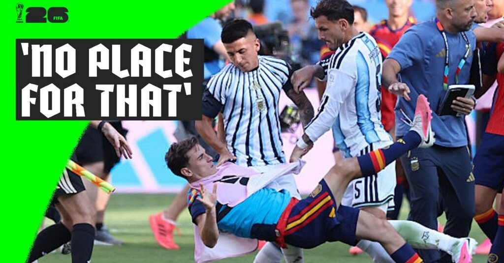Spain v Argentina: World…