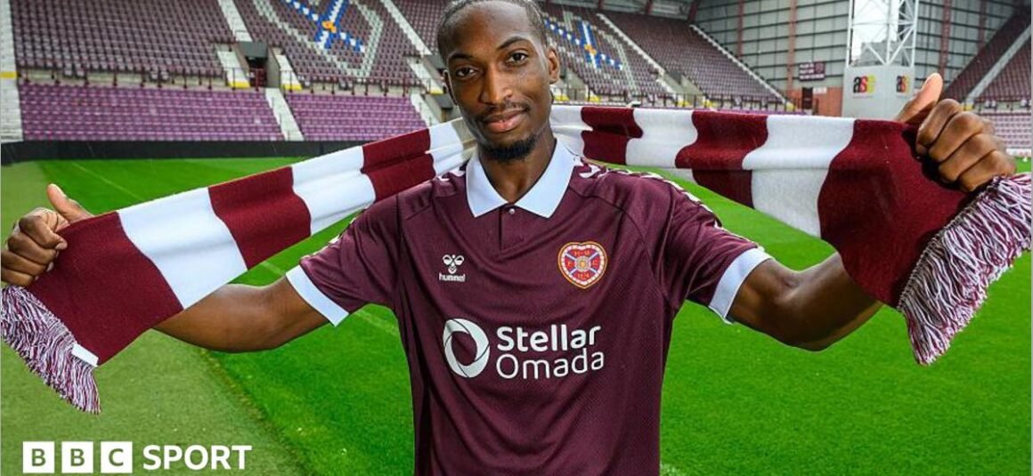 Hearts land Laurent Mendy… Hearts land Laurent Mendy…