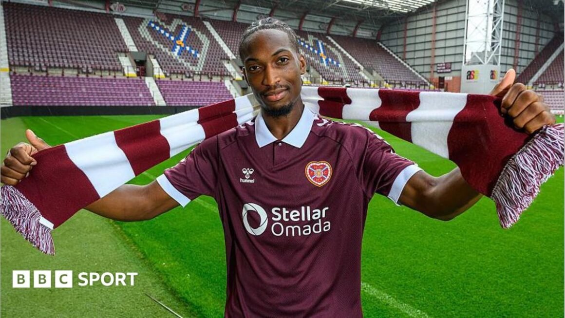 Hearts land Laurent Mendy…