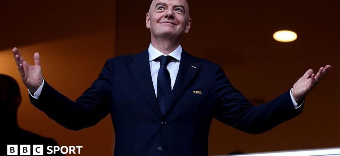 Gianni Infantino Signals… Gianni Infantino Signals…