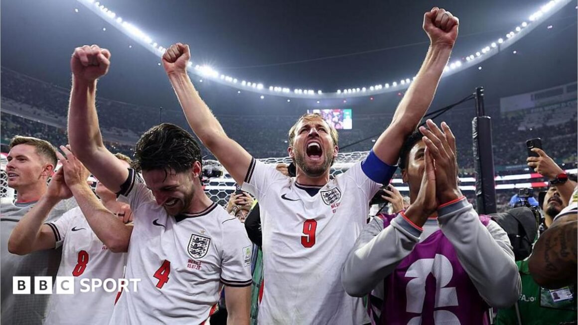 England hailed for heart… England hailed for heart…