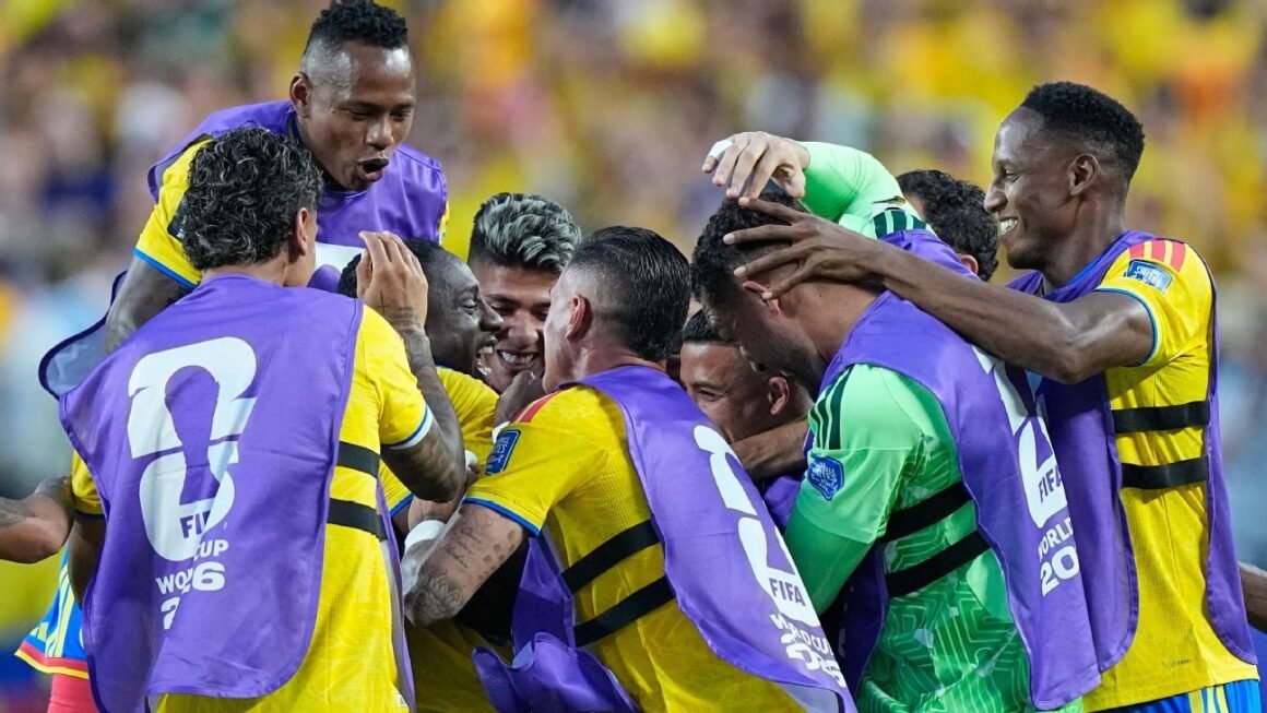 Colombia Overcome Ghana to… Colombia Overcome Ghana to…